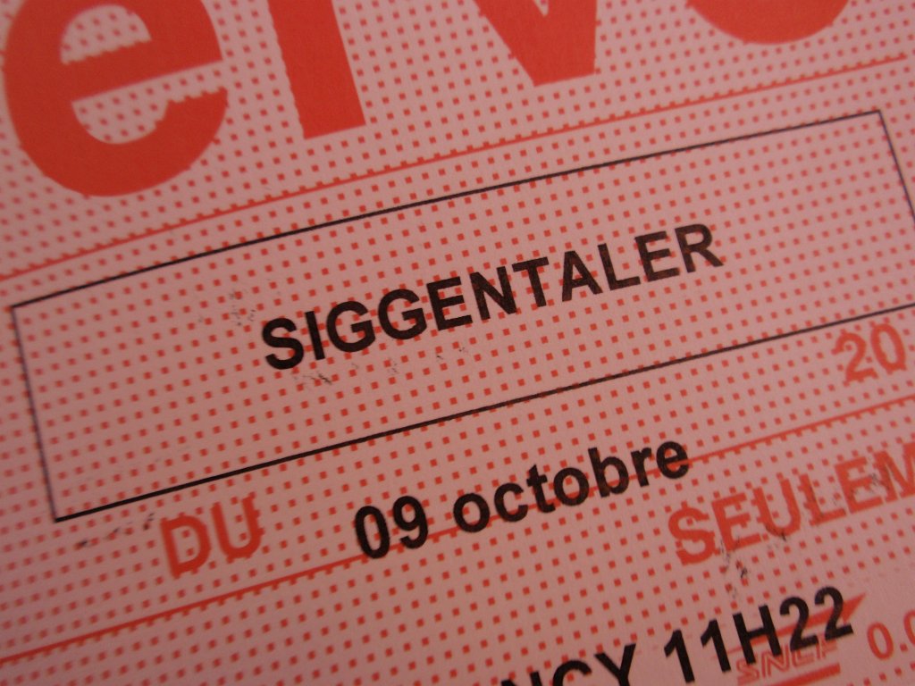 Siggentaler Reisen